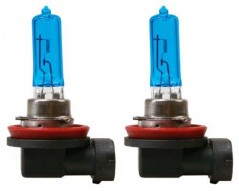 \'Blue-XENON\' Halogenlampe H9, 12V/65W, PGJ19-5, 1 Paar