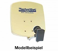 DigiDish 33 + Twin LNB  beige