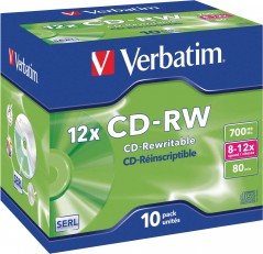 CD-RW 700MB 12X 10er JC Promopack(10Pezzo)