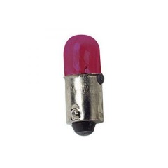 12V Lampen BA9S, 4W, rot, 2 St.