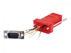 Kabel / RJ45 / DB9M MOD Adptr Red