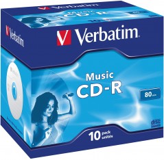 CD-R 80Min 10er JC AUDIO Promopack(10Pezzo)