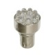 Lampa BAU15S, PY21W LED-Lampe, 24V, 12 blinkergelbe LEDs