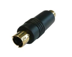 Adapter S-Video Stecker auf Cinchbuchse