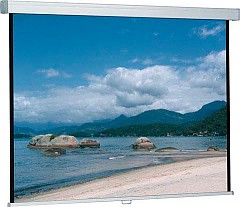 WS-P-ProScreen-Rollo AR 1:1 230x230cm BE/BL 1,0 Gain / Mattweiss