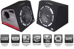 12 Zoll Aktivwoofer 400 Watt RMS, 1200 Watt Musikleistung