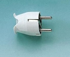 Schukostecker  bianco artico