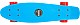 Teamsix Skateboard - BLU/ROSSO