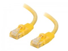 Kabel / 10 m Mlded/Btd YLW CAT5E PVC UTP